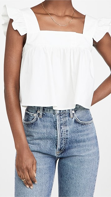 Dottie Flutter Sleeve Cami Top | Shopbop