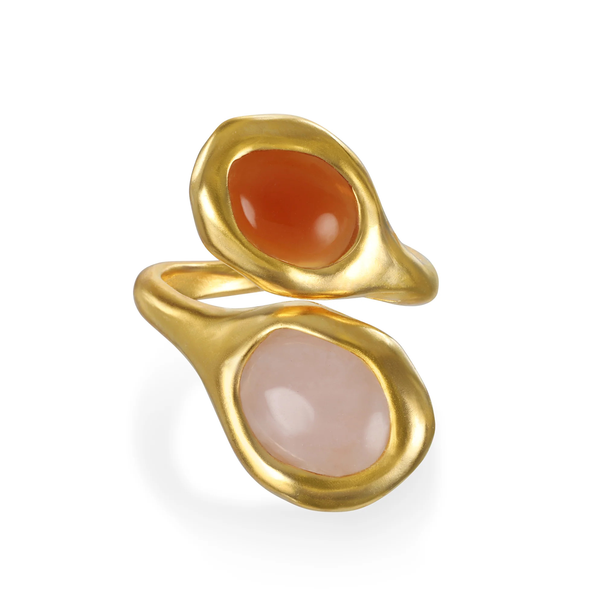 Dune Adjustable Ring- Sunset | Sequin