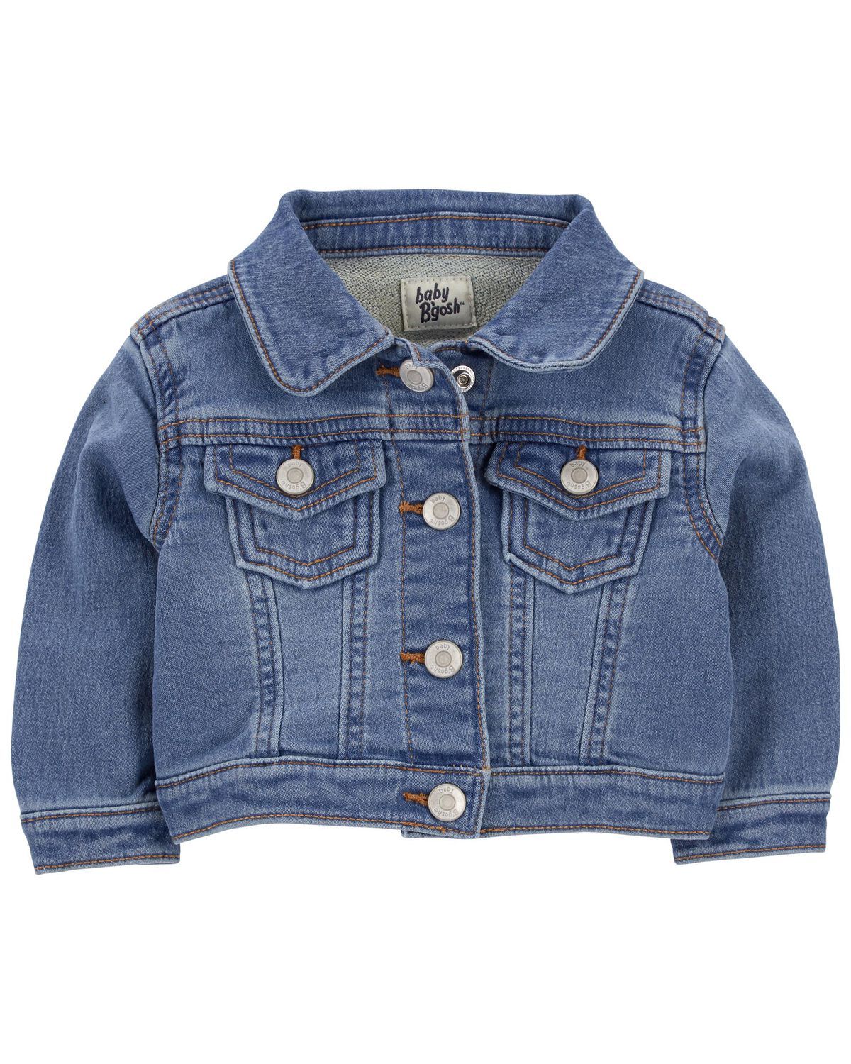 Blue Baby Classic Knit-Like Denim Jacket | carters.com | Carter's