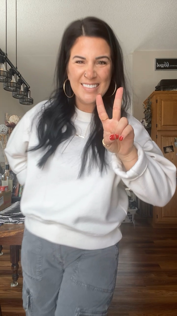 One of my favorite outfits ✌🏽 the pants are American Eagle, wearing a 10 and a large in the Target sweater.

#LTKworkwear #LTKmidsize #LTKstyletip