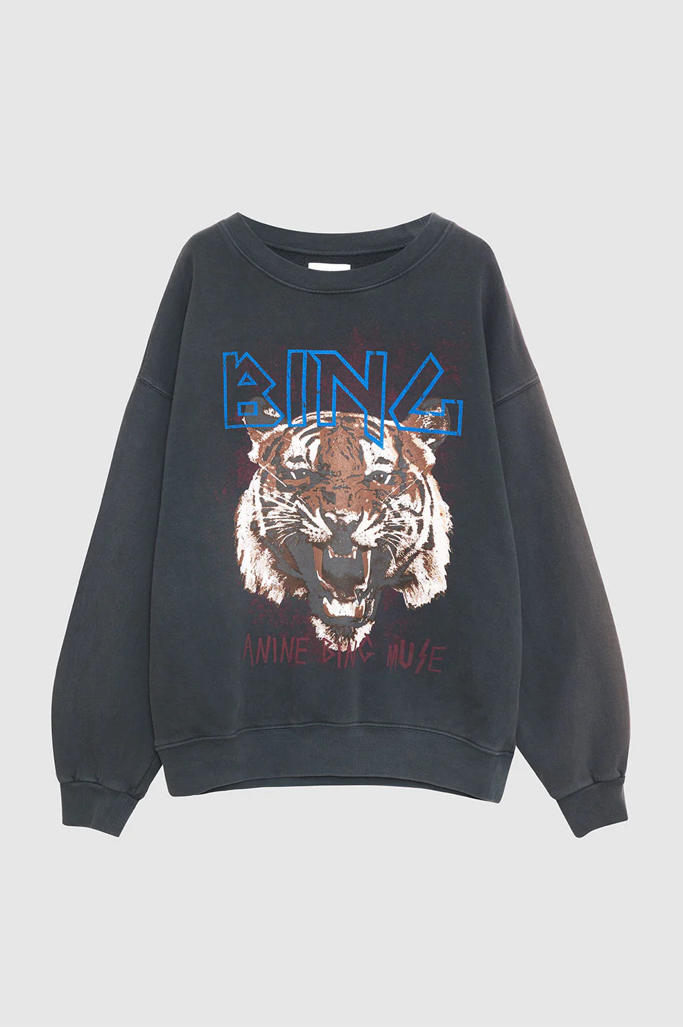 Tiger Sweatshirt - Black | Anine Bing
