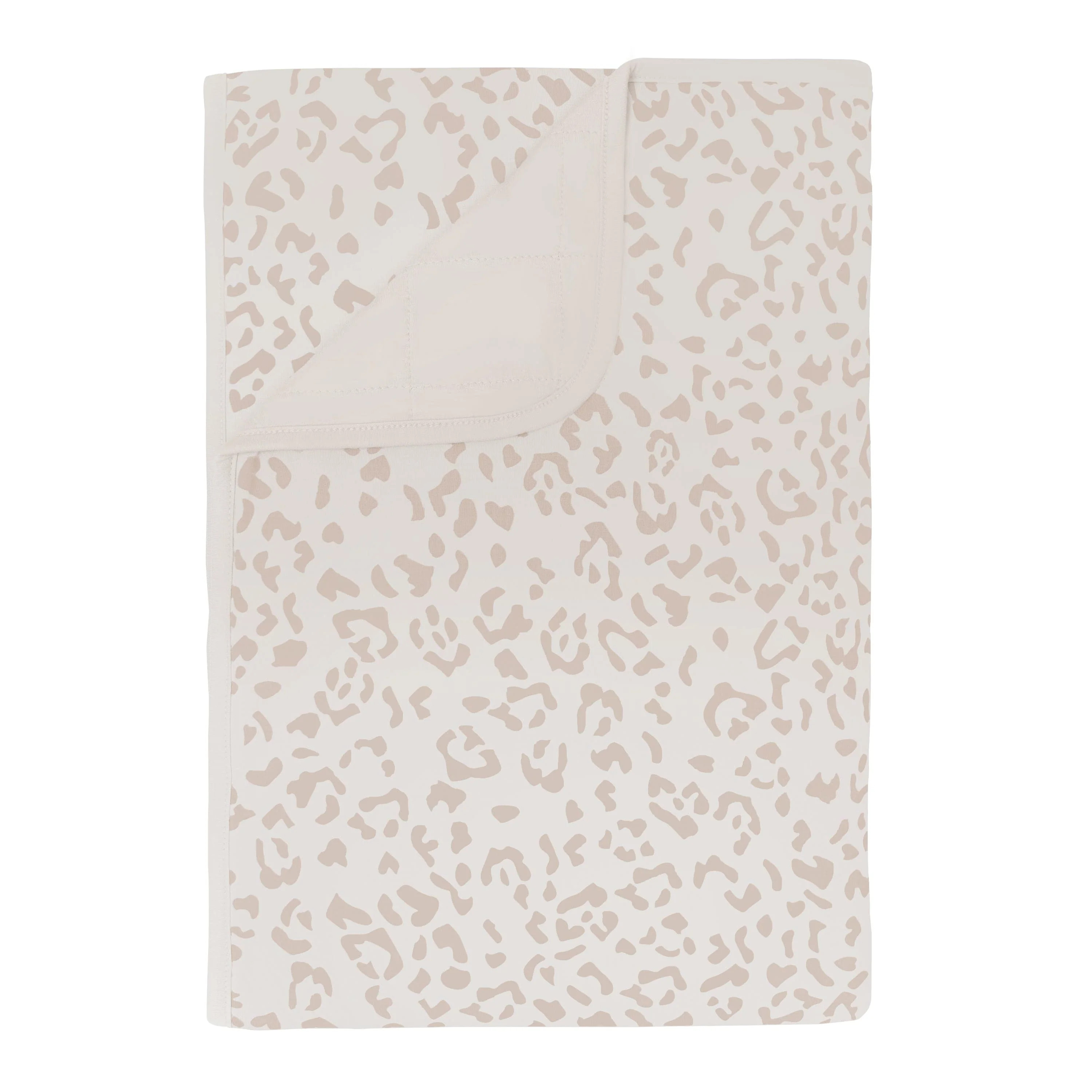 Toddler Blanket in Oat Leopard 1.0 | Kyte BABY
