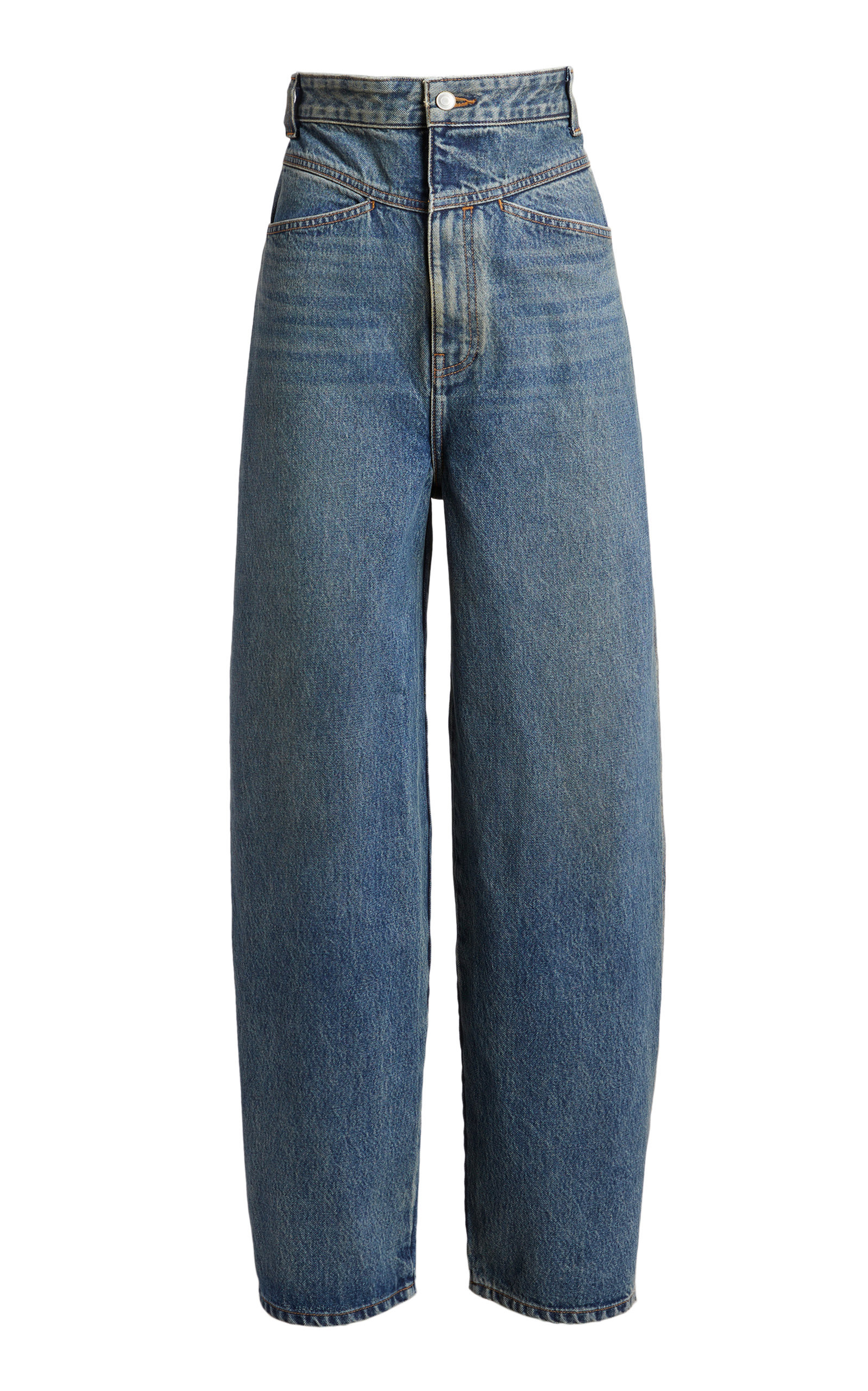 Preen Rigid High-Rise Wide-Leg Jeans | Moda Operandi (Global)
