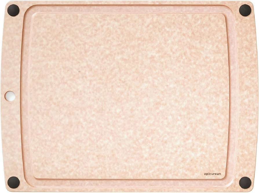 All-in-One 19.5" × 14.5" Cutting Board in Natural | Amazon (US)