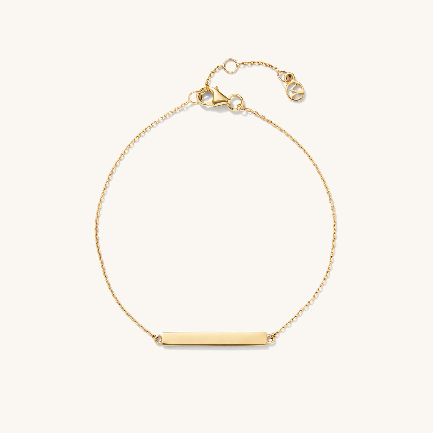 Engravable Bar Bracelet | Mejuri (Global)