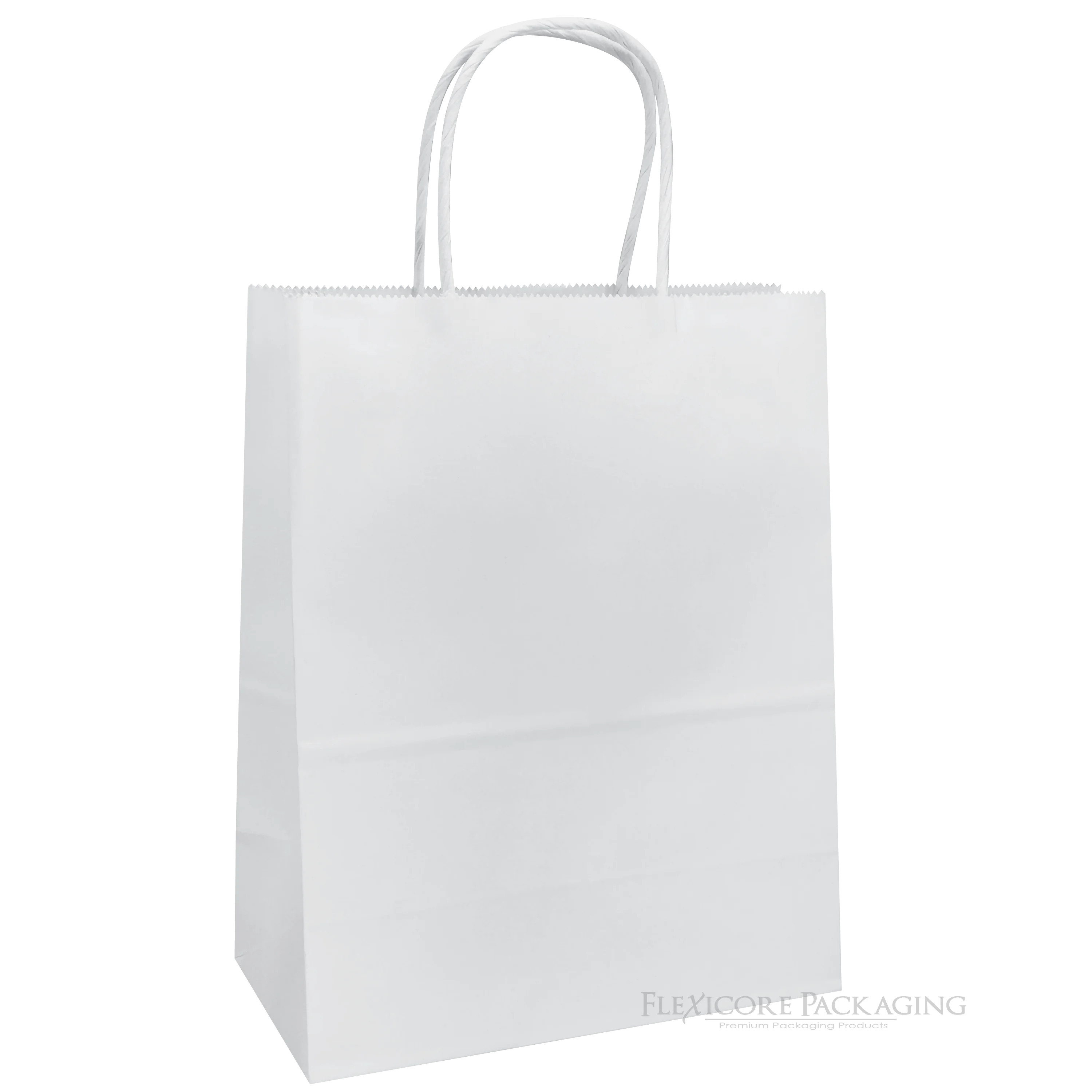 White Kraft Paper Bags, 8"x4.75"x10.25", 50ct - Walmart.com | Walmart (US)