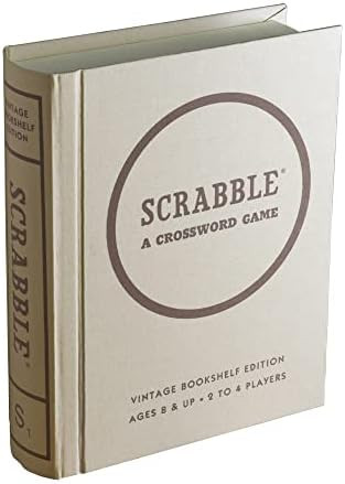 WS Game Company Scrabble Vintage Bookshelf Edition | Amazon (US)