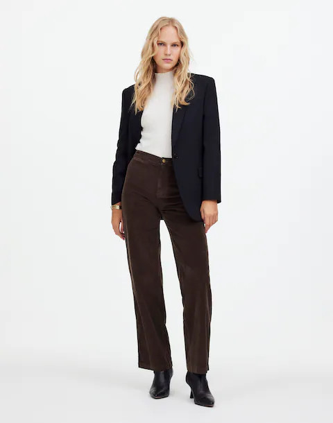 The Emmett Wide-Leg Pant in Corduroy: Welt Pocket Edition | Madewell | Madewell