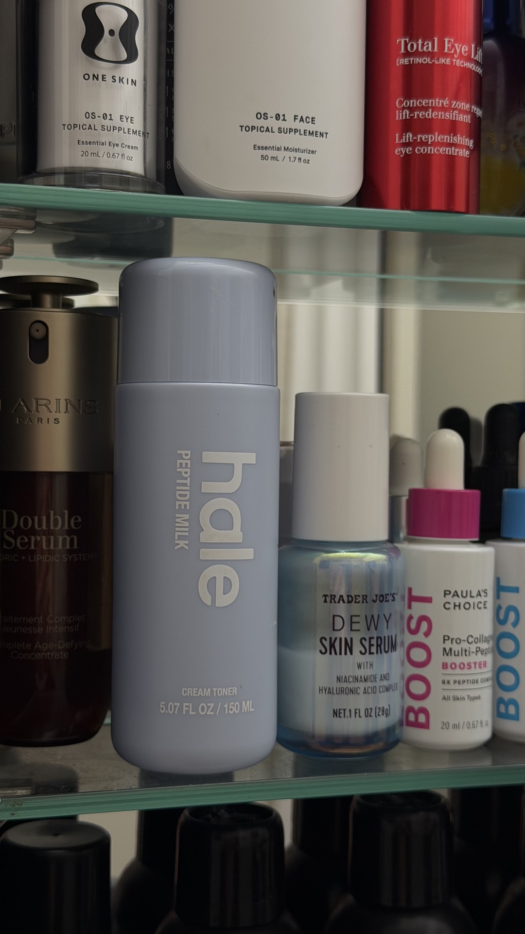MY CURRENT SKINCARE AND HAIR PRODUCTS FOR WORKOUT DAYS

These drugstore products have become recent favorites of mine, given the comparability against higher priced products. The Hale toner is almost exactly the same ingredient list as Rhode, and only five dollars.

Also loving this Trader Joe’s Dewey skin serum, which is very similar to glossier. You won’t find a better moisturizer than this one that has collagen and peptides for a plumping effect that works year round.

Finally bought the Sleepy Tie Sport, and can say it’s the real deal and having more grip when it comes to working out. I used it in my ballet class today and it was able to withstand jumps and pirouettes. It’s a must have especially if you don’t want to have dents in your hair from putting your hair in a bun with pins.

#LTKfitnessgoals #LTKActive #LTKBeauty