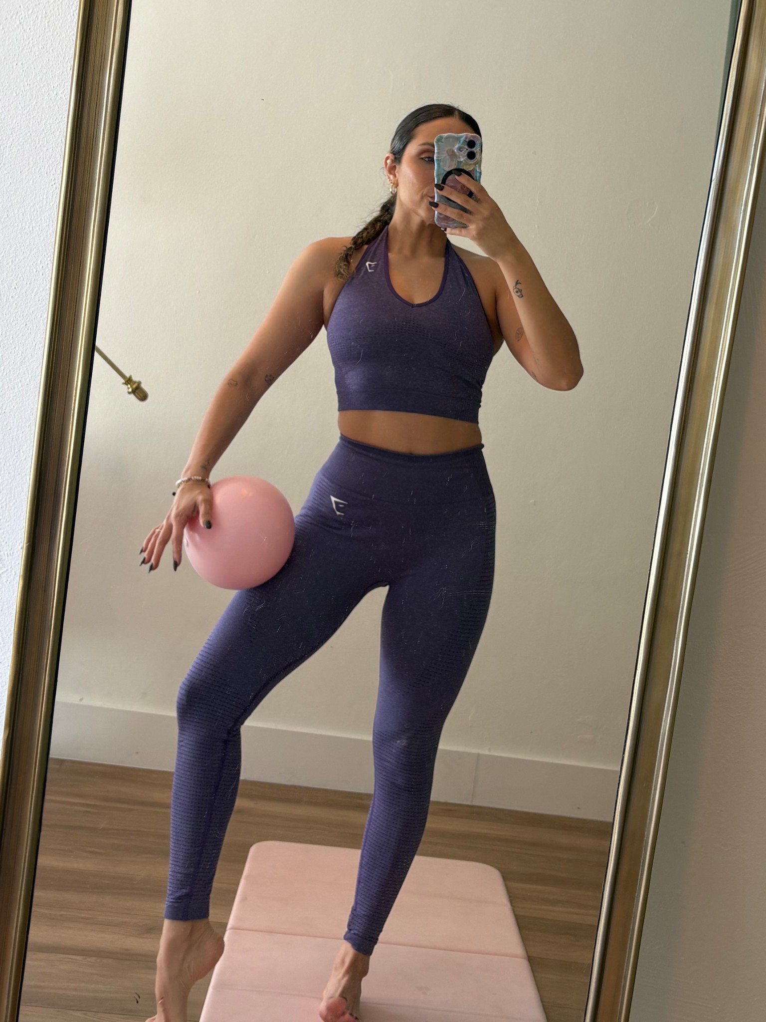 Gymshark purple marl 

#LTKfitnessgoals