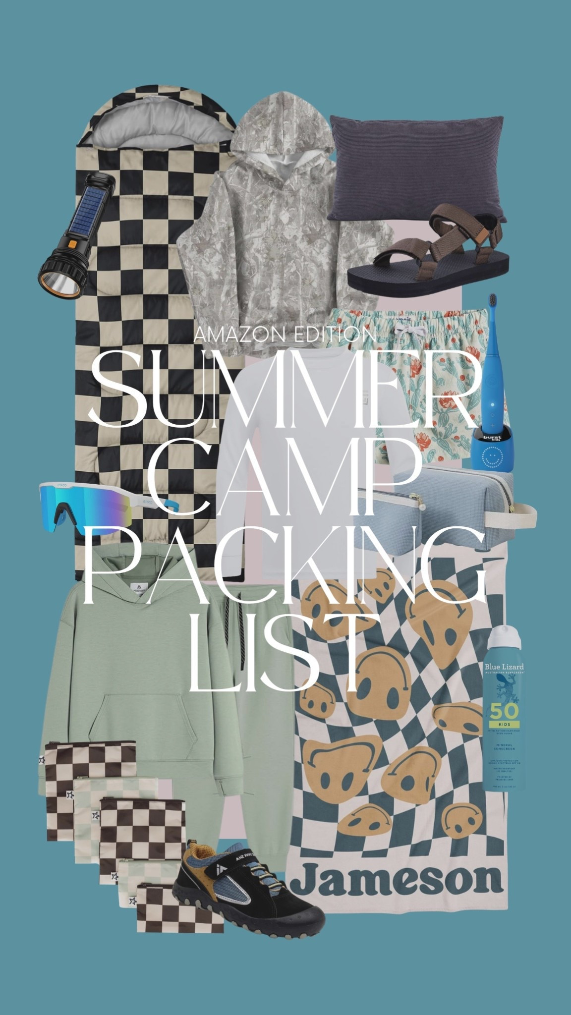 Everything I’d pack for my son for a fun week at summer camp! 

#LTKmomlife #LTKKids #LTKSeasonal