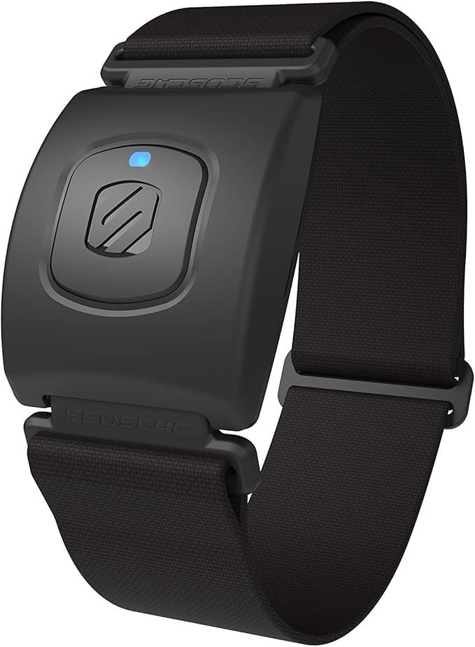 Scosche Rhythm+ Heart Rate Monitor Armband Optical Heart Rate Armband Monitor with Dual Band Radi... | Amazon (US)