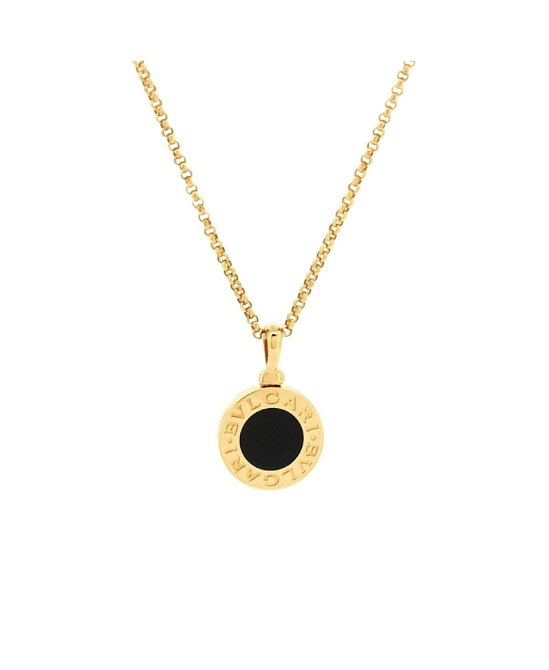 Pre-Owned Bvlgari Pendant Necklace 18K Gold with Onyx | Bloomingdale's (US)