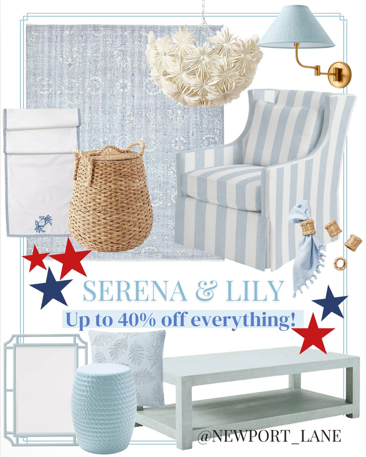 Score big on coastal home decor - all on sale for 4th of July from Serena and Lily!



#LTKFindsUnder100 #LTKSaleAlert #LTKHome