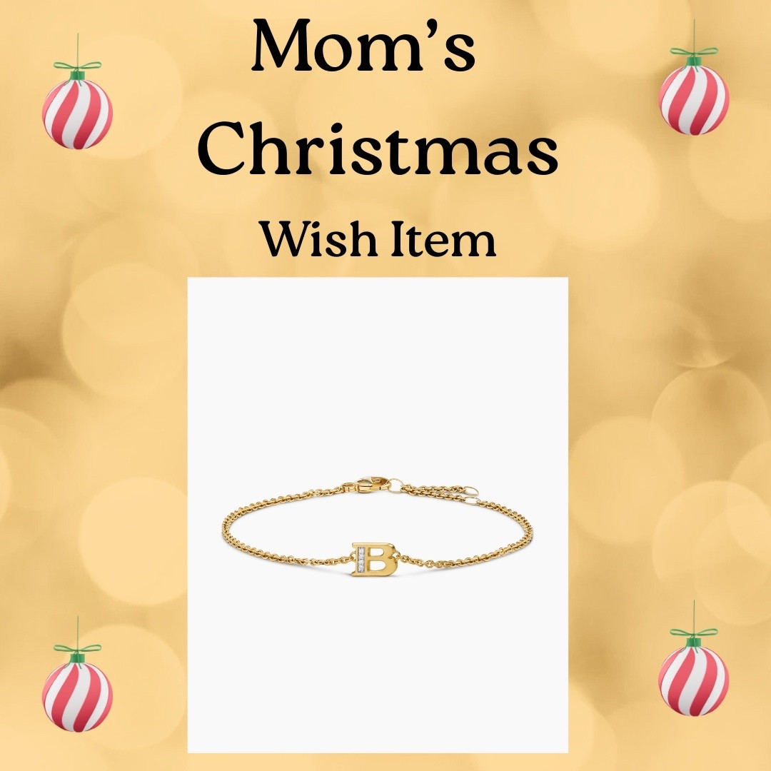 Love the Monogram Look!
When asked what I want for Christmas, I am looking for items that do t take up much space.
I love this monogram bracelet!
I can wear it everyday and it will remind me of who gave it to me!


#LTKdayinmylife #LTKHoliday #LTKGiftGuide