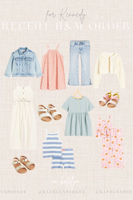 Spring Clothing for girls from H&M! I'm obsessed with all the new arrivals and snagged some cute things for Kennedy🌸 

outfit for girls Easter fashion Spring fashion Dresses Girl dress Sunglasses Sandals Mother’s Day Sunday brunch Girl shoes Girl dresses Headbands Floral dresses Girl outfit ideas Family photo session outfit ideas Cherry Blossom session outfits Cherry blossom photo session Spring outfits Easter outfits Summer outfits Beach outfits Vacation outfits Resort outfits Resort wear Getaway outfits Memorial Day Labor Day weekend 

#LTKfamily #LTKSeasonal #LTKkids