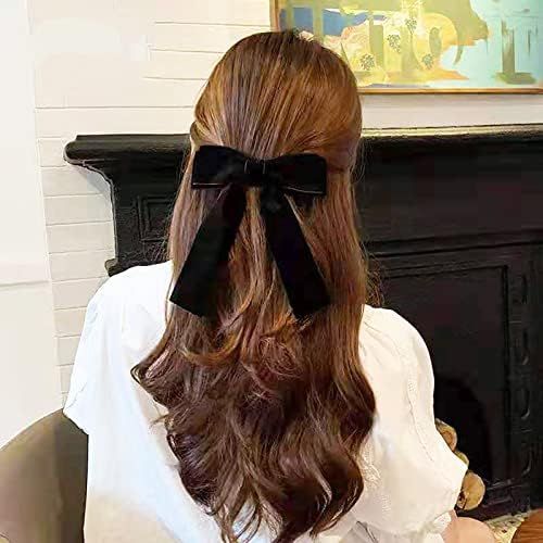 2 Pcs Velvet Hair Ties Hair Bows for Women Girl, Back to School Gifts Headdress Decor, Hair Band ... | Amazon (US)