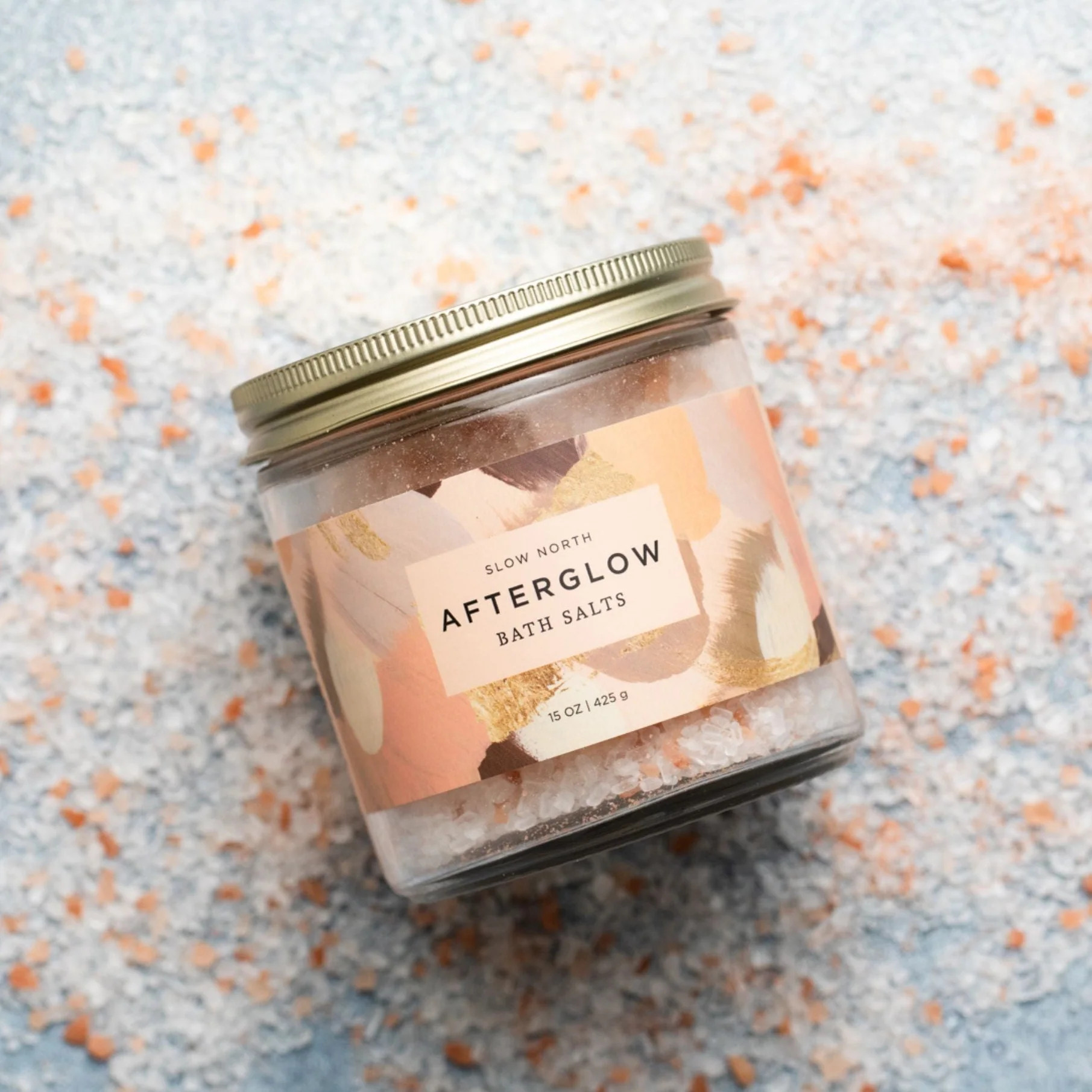 Afterglow Bath Salts - 15 oz Jar | Slow North