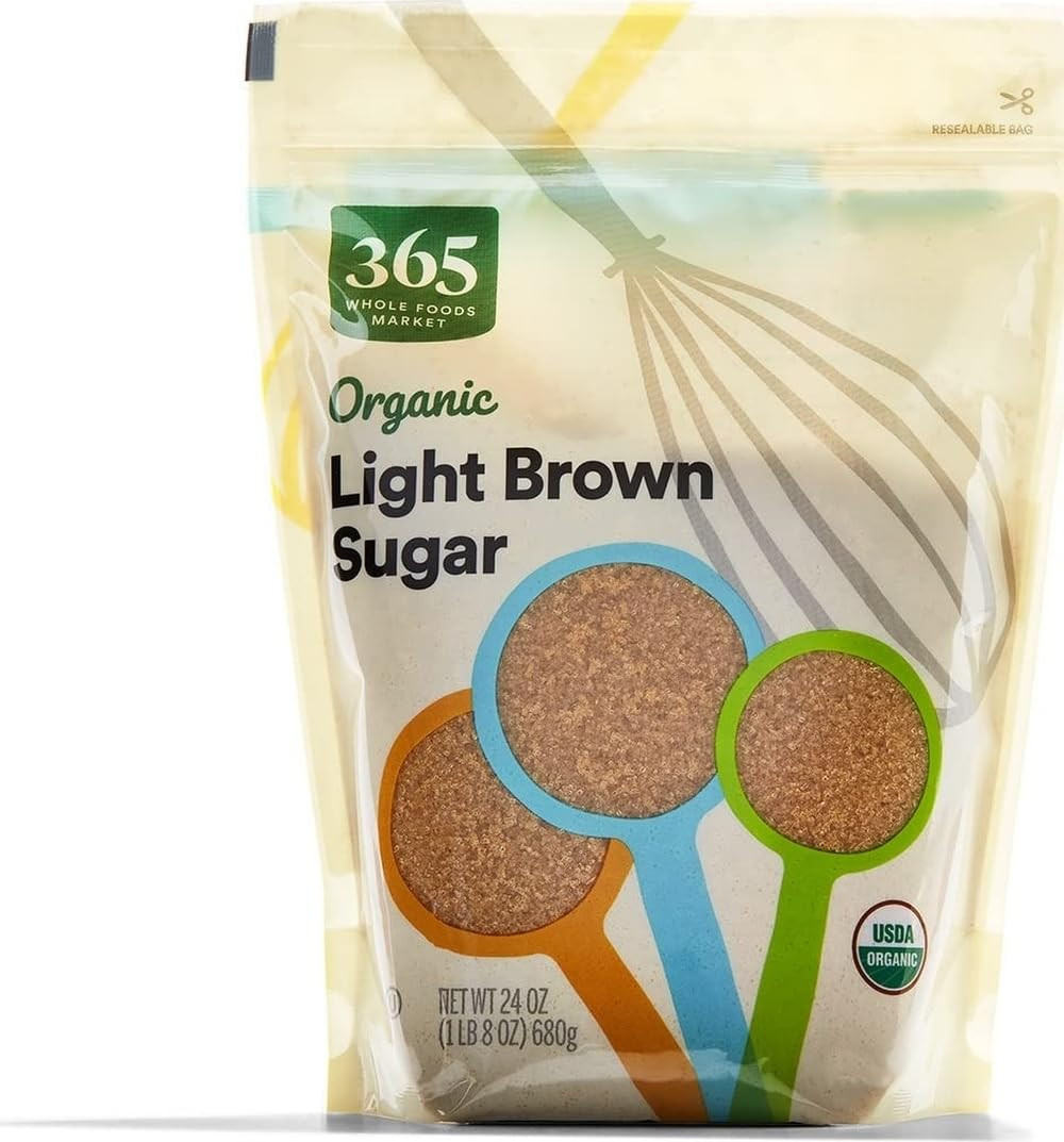 365 by Whole Foods Market, Organic Light Brown Sugar, 24 Ounce | Amazon (US)