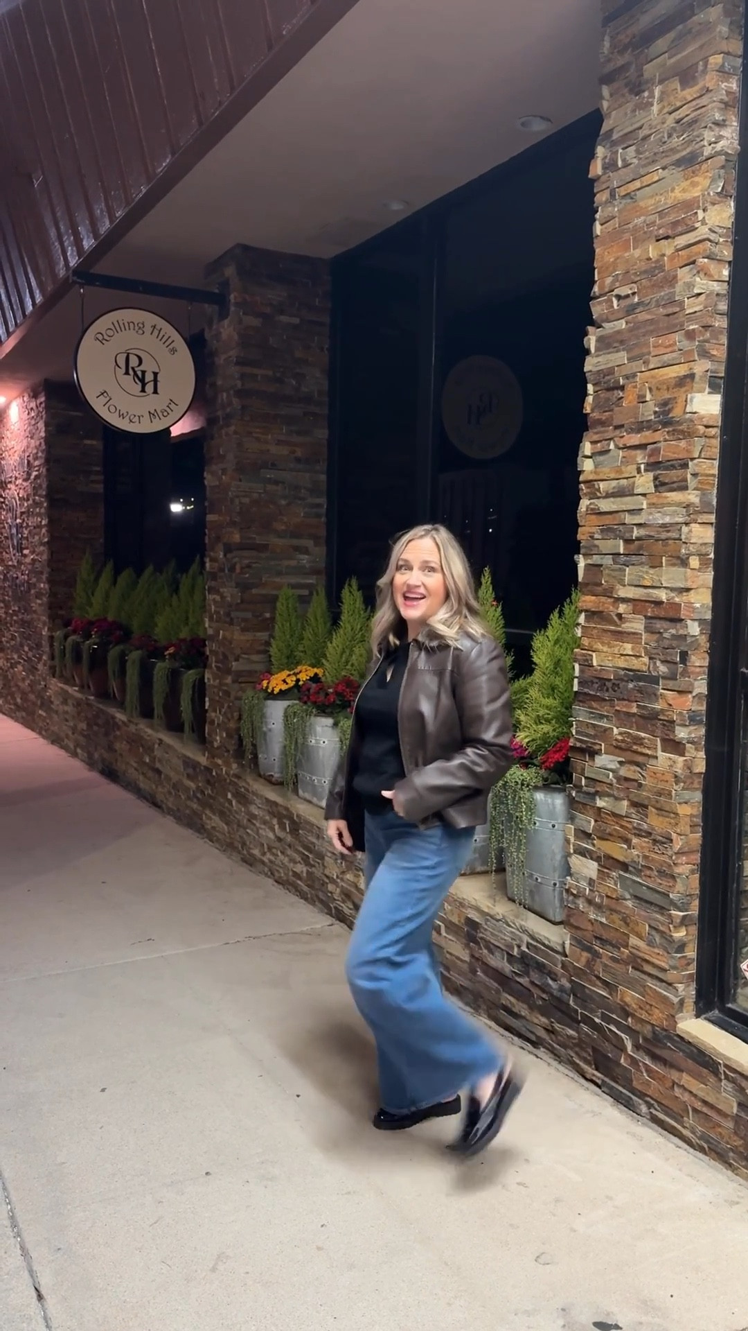 It’s still pretty chilly at night in the beach cities, so a layered look is the way to go. I adore this gorgeous leather jacket. It is buttery soft and is a very good price point for the quality. 

#LTKOver40 #LTKootd #LTKspring