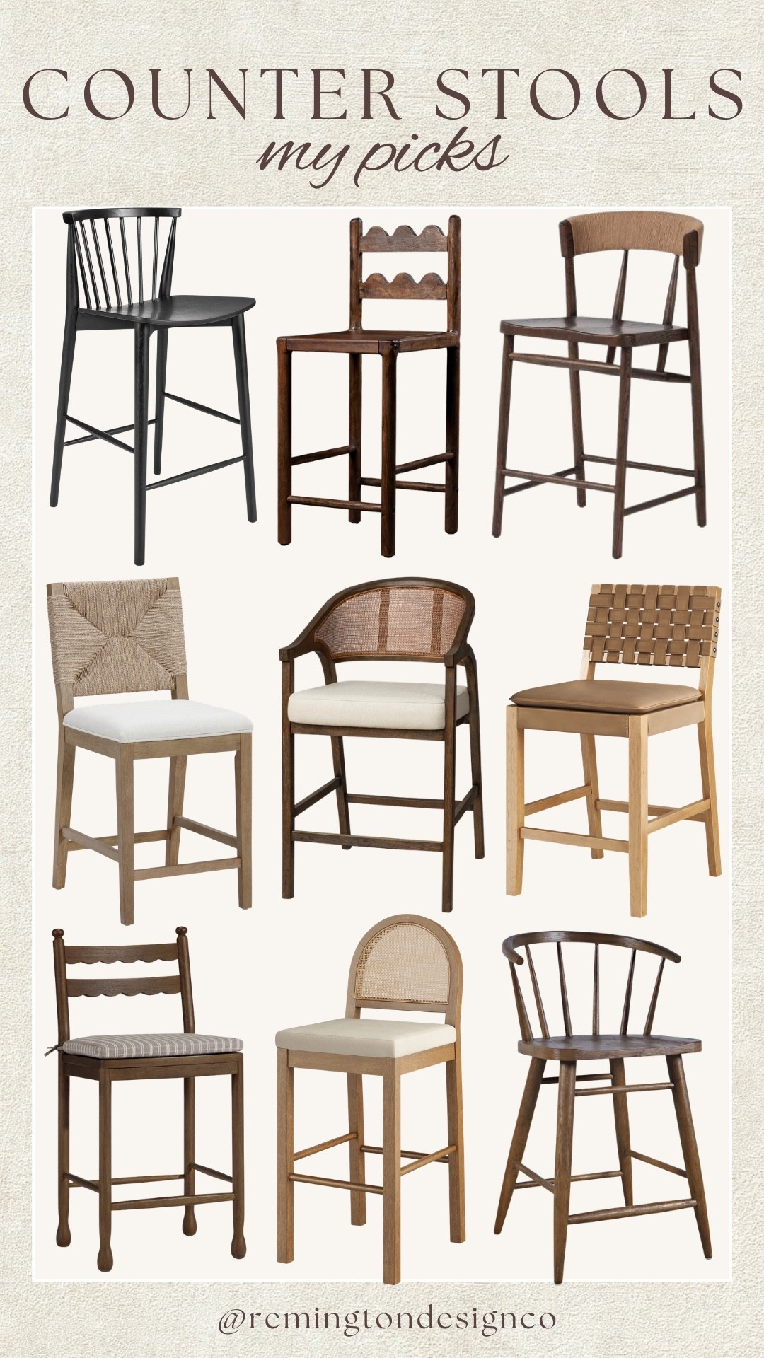 Counter stools I love!

Stools 
Bar stool 
Counter stool
Home accents 
Home decor 
Home finds

#LTKHome #LTKSeasonal