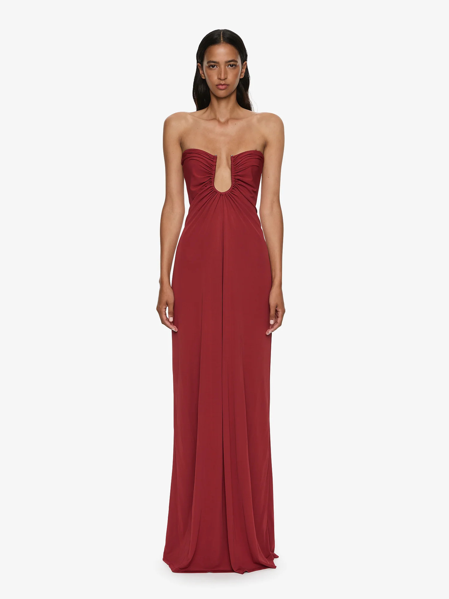Christopher Esber | Arced Palm Strapless Dress | Christopher Esber (Global)