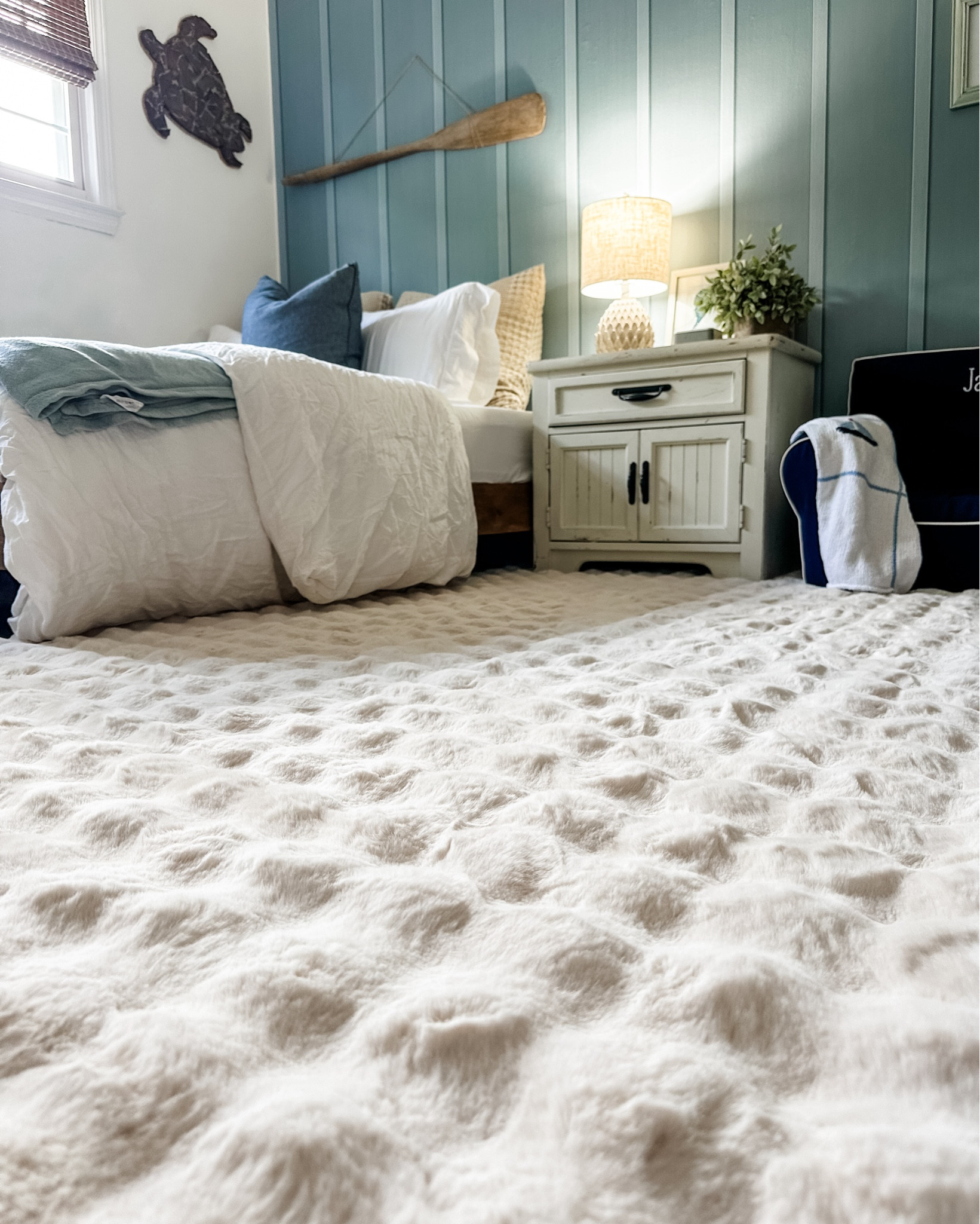 This washable cloud soft rug is AH MAZING! It feels like a bunny and adds such texture and warmth to the space! I got color beige  

#LTKKids #LTKVideo #LTKHome