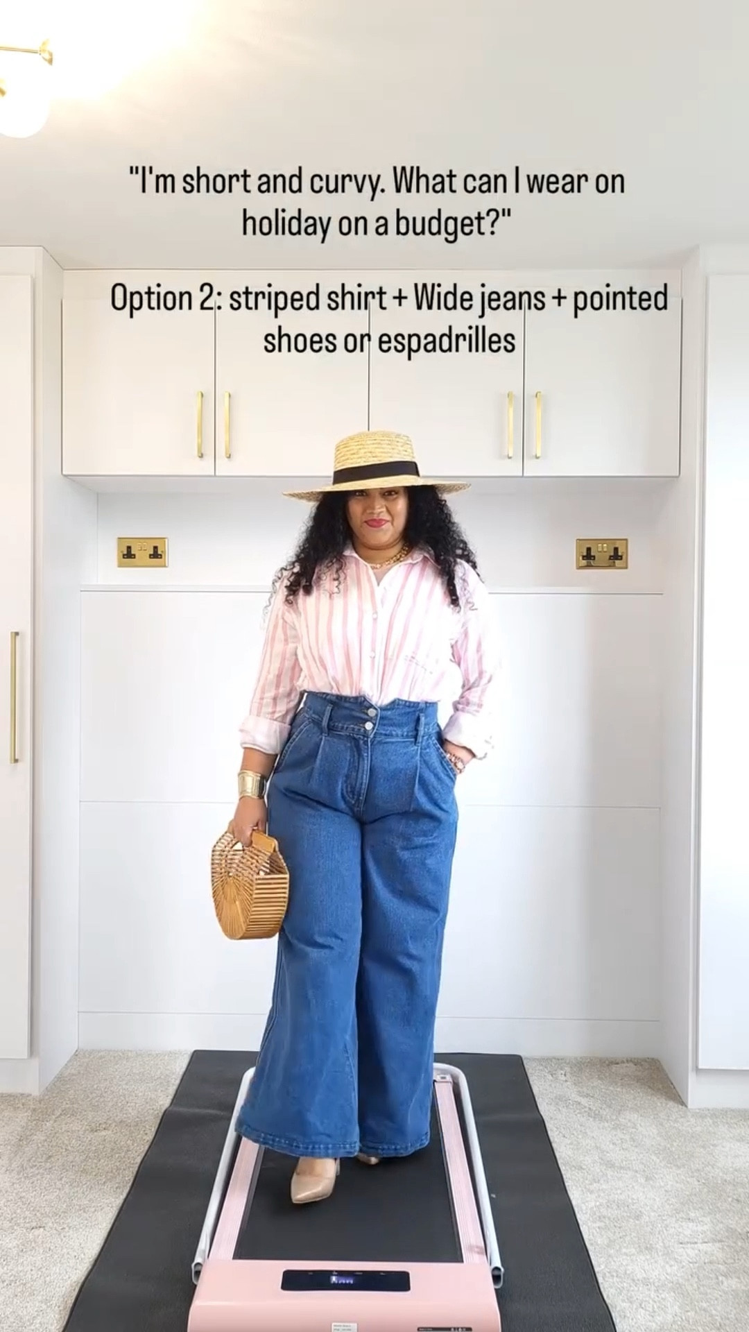 Holiday outfits burning your budget? Here are some ideas for Petite (under 5 ft 3" in height) and mid-sized women. You don't need to buy all new pieces for your holidays. You can style the same top or shirt in different ways on the same or different holidays in the same year. 

Here’s how to style looks that show off your curves without overwhelming your petite frame using the same striped shirt. Because every body deserves to feel fabulous—especially on holiday!

#PetiteAndCurvy #HolidayStyle #VacationOutfits #PetiteFashion #CurvyStyleTips #PetiteTravelLooks #PetiteOOTD #CurvyAndChic #PetiteBlogger #BeachOutfitInspo #ResortWear #PetiteStyleGuide #PetiteHolidayLooks #CurvesOnTheGo #StylishGetaway #holidayoutfits