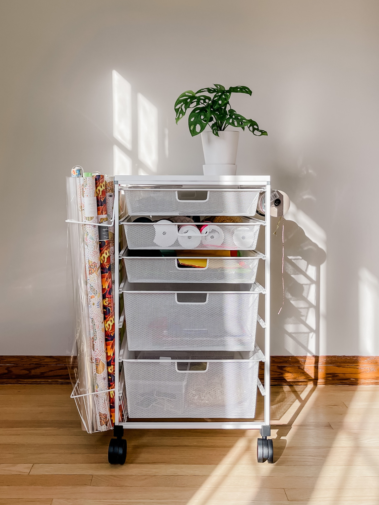 Wrapping station goodness! 

#LTKSeasonal #LTKfamily #LTKhome