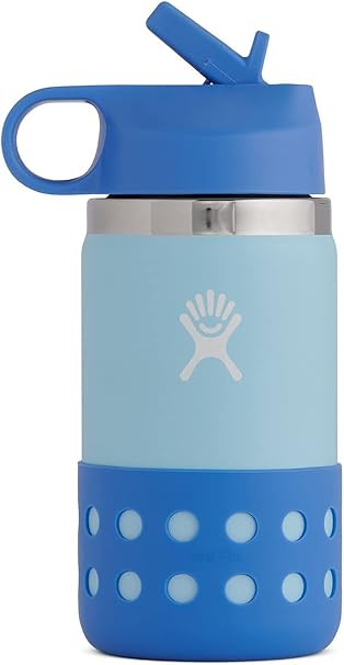 Hydro Flask Kids Wide Mouth Straw LID and Boot Honeydew | Amazon (US)
