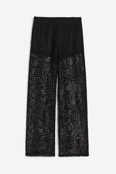 Crochet-look trousers | H&M (UK, MY, IN, SG, PH, TW, HK)