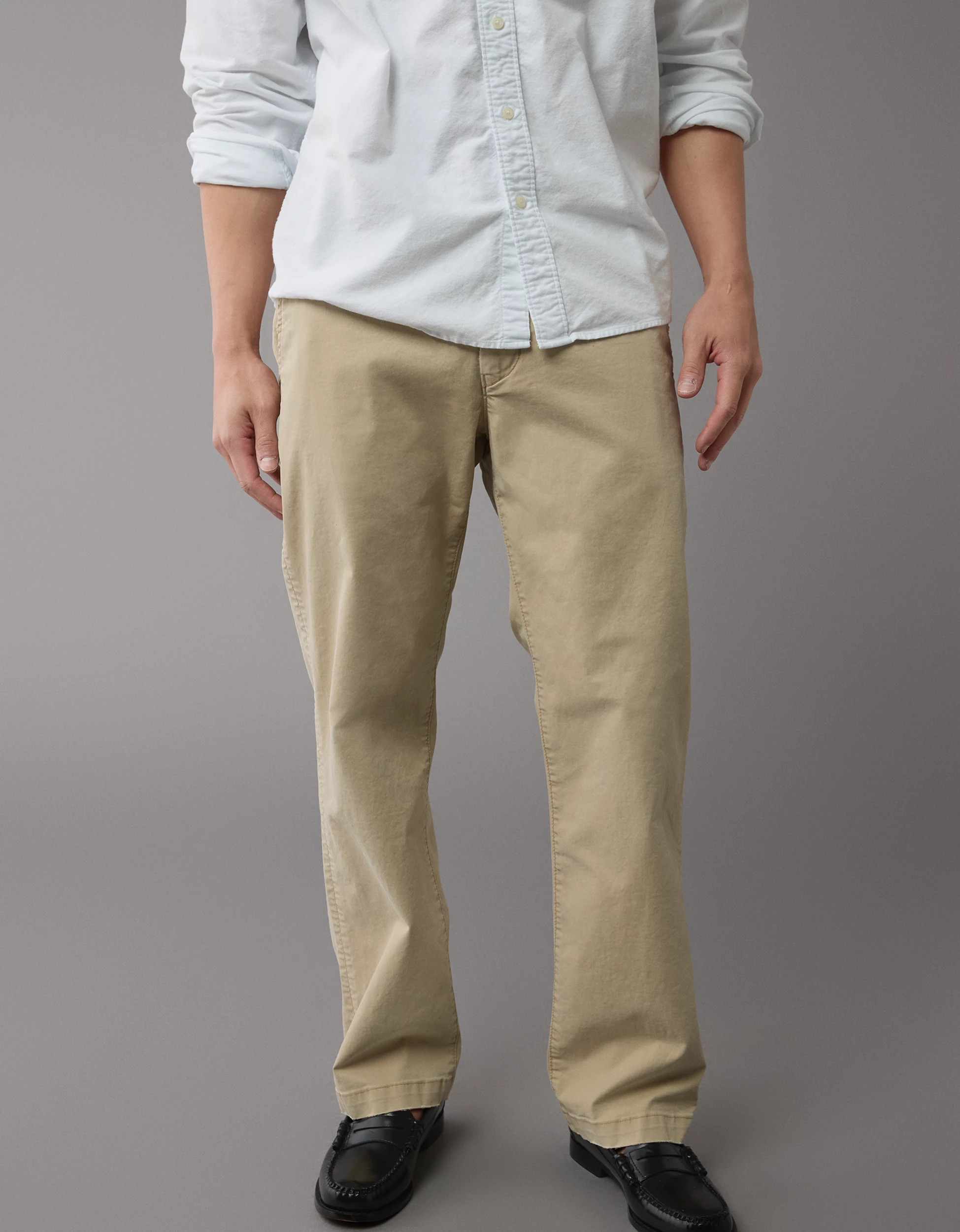 AE Flex Bootcut Lived-In Khaki Pant | American Eagle Outfitters (US & CA)