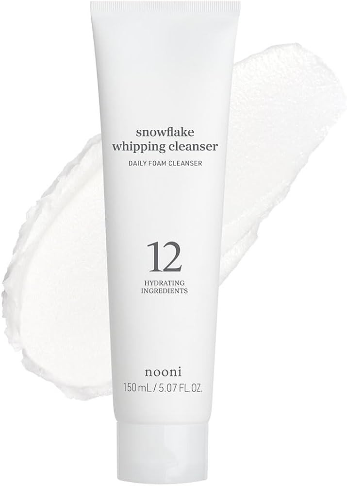 NOONI Face Cleansing - Snowflake Whipping Cleanser | Korean Glass Skin Care, Kbeauty, Facial Wash... | Amazon (US)