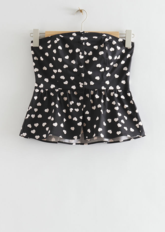Bustier en satin boutonné | & Other Stories (DE + FR)