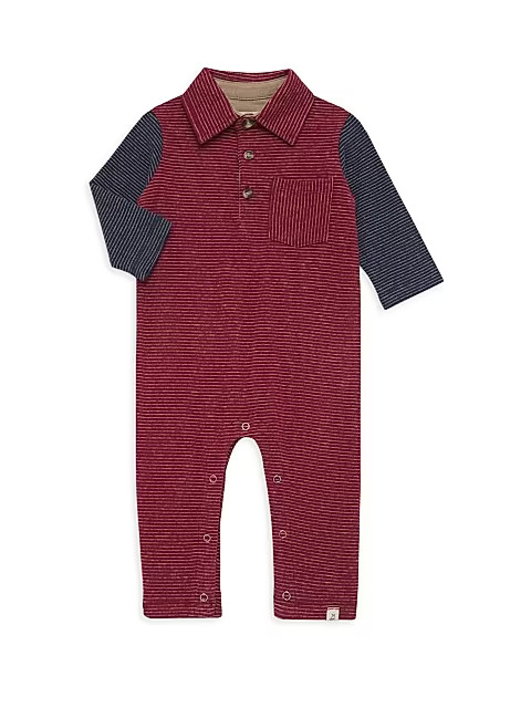 Baby Boy's Arlington Polo Romper | Saks Fifth Avenue