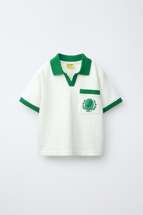EMBROIDERED PENN © POLO SHIRT | Zara US