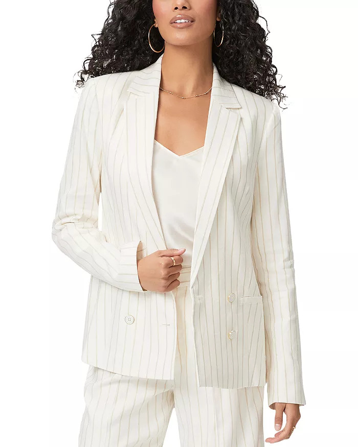 PAIGE Rosette Pinstripe Blazer Back to results -  Women - Bloomingdale's | Bloomingdale's (US)