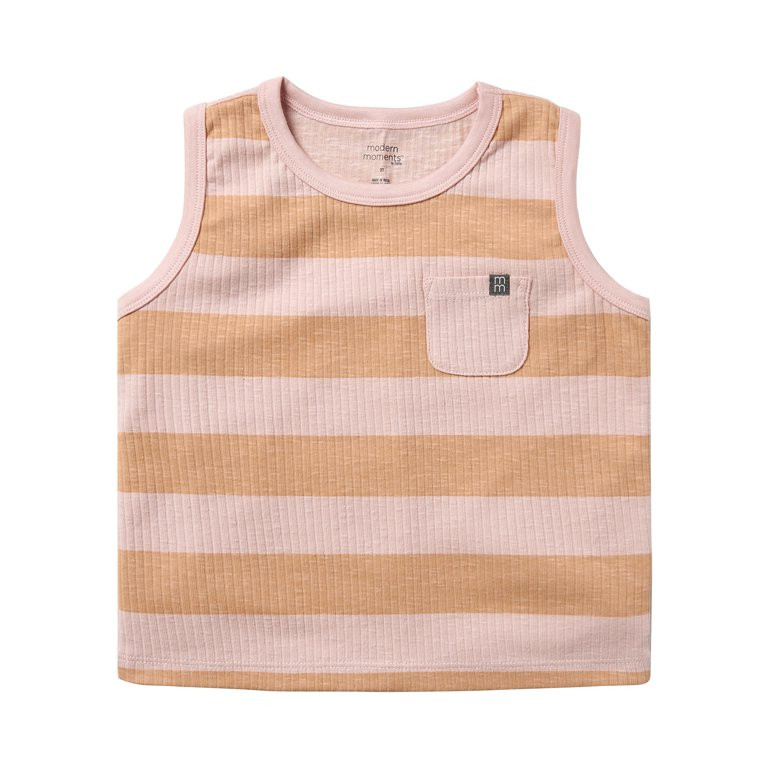 Modern Moments by Gerber Toddler Boy Organic Tank Top With Pockets, Sizes 12M-5T | Walmart (US)