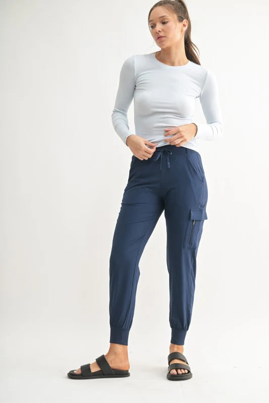 LONG SLEEVE ATHLEISURE TOP | 555 Boutique