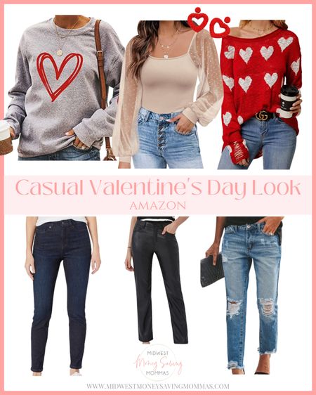 Casual Valentine’s Day Look

Amazon finds  Amazon fashion  jeans  denim  ripped jeans  sweater  blouse  winter outfits  winter fashion  date night 

#LTKunder50 #LTKSeasonal #LTKstyletip