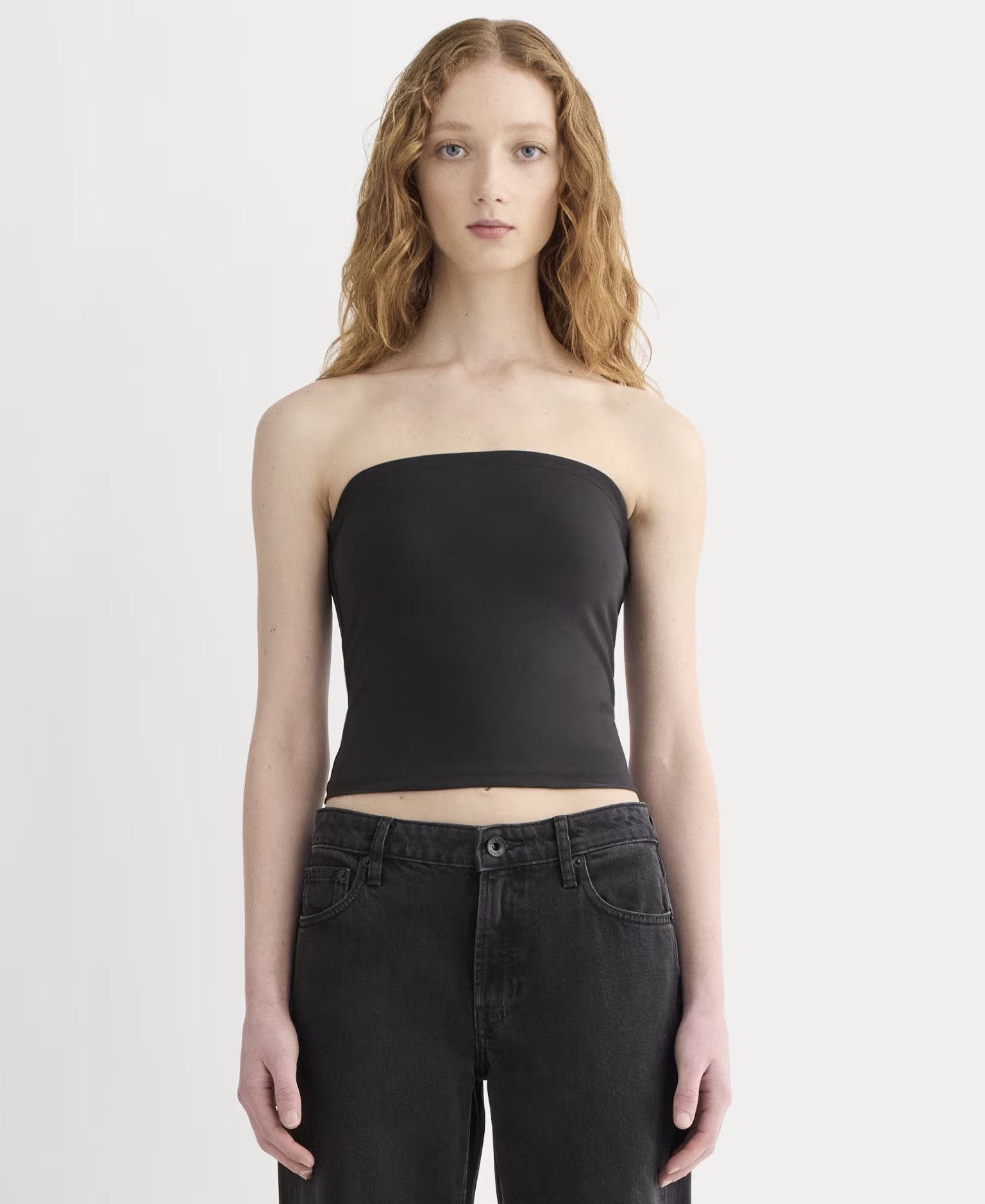 Form Tube Top by Everlane in Black, Size S | Everlane