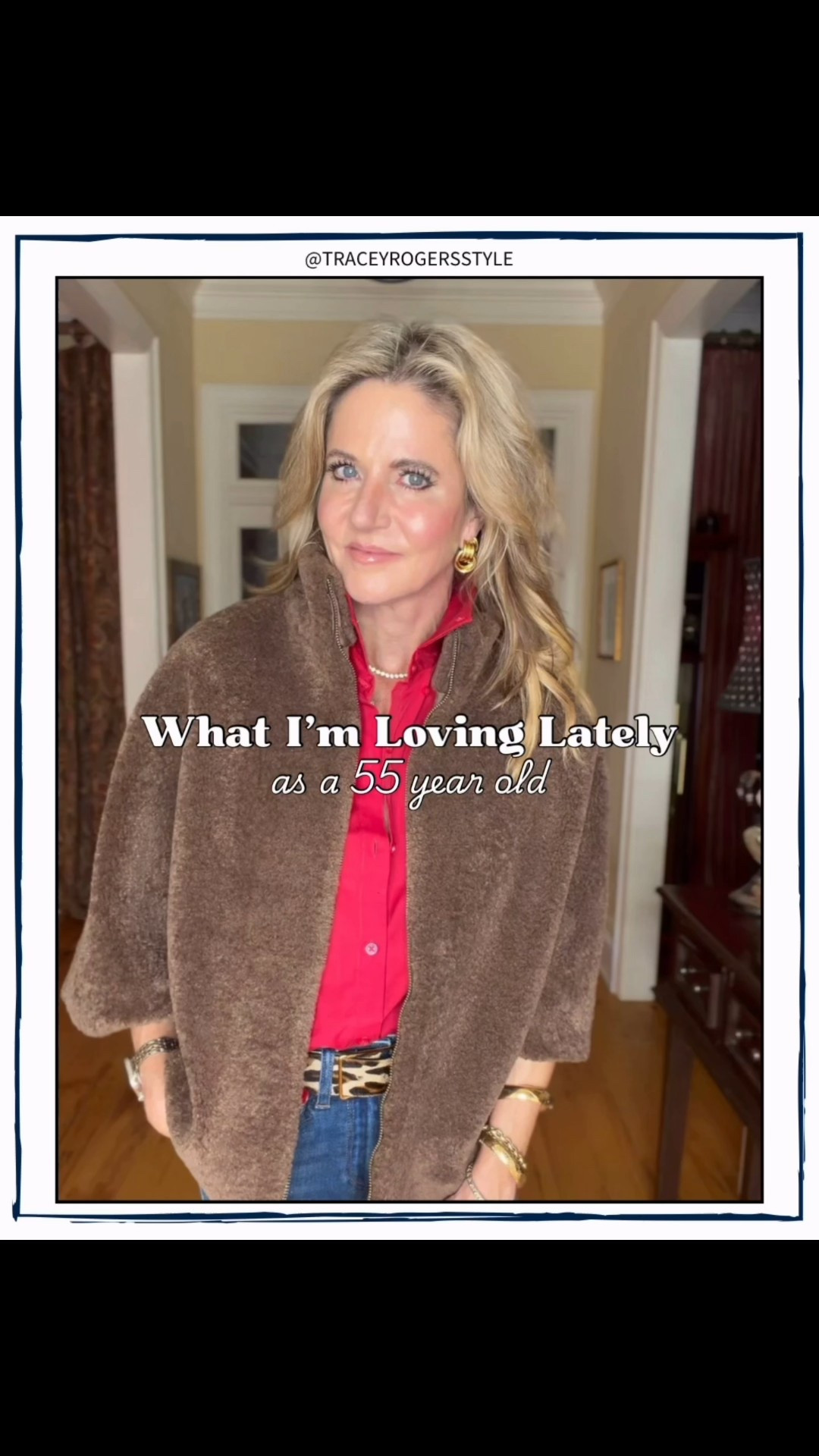 1. Faux Fur poncho. Fits everyone and is so flattering 
2. For bougie smelling laundry (or that hard to buy for someone). Use code TRACEYR15 for 15% off.
3. Camel & fuchsia zip front sweater. 
4. Sunscreen & foundation combo for perfectly dewy skin.
5. Paige jeans with double seam and split hem.  So so good.
6. The prettiest layered necklaces. Great for gift giving or adding to your own neck mess. All on sale & under $100.
7. Good quality sweater shaver. Even the finest cashmere will pill!
8. AYR straight cropped jeans. Not too loose, not too slim. Perfectly straight.
9. Good quality neck cream. We need to pay more attention to our necks as we get older! Use code TRACEY20 for 20% off.
10. Cow hide jacket.  Adorable.
11. Veronica Beard Dickey blazer. An investigation piece that you will own forever. Can totally change the look with different dickeys.

#LTKBeauty #LTKOver40 #LTKStyleTip