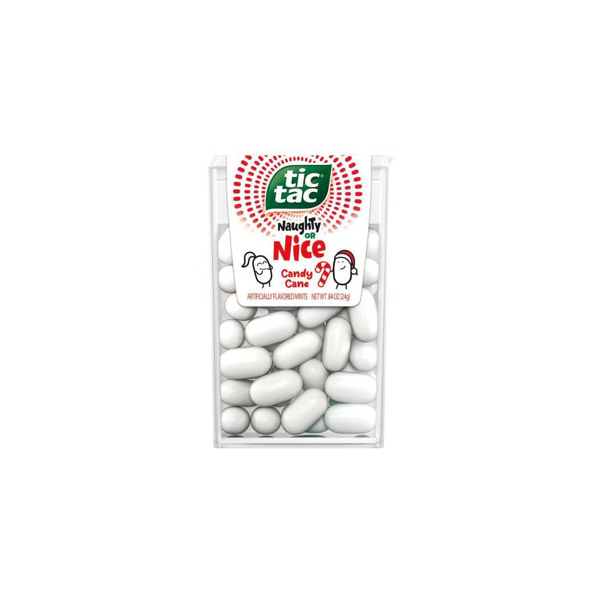 Tic Tac Mint Candy Cane Mints - 0.84oz | Target