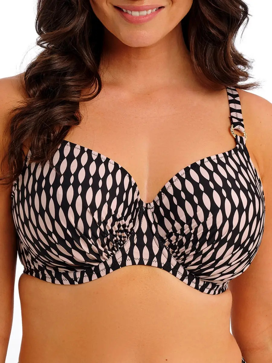 Black Fantasie Shell Bay Full Cup Bikini Top | Debenhams | Debenhams UK