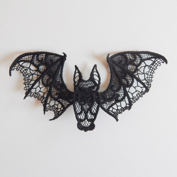 Bat Hair Clip Bat Hair Bow Gothic Hair Clip Gothic Hair - Etsy | Etsy (US)