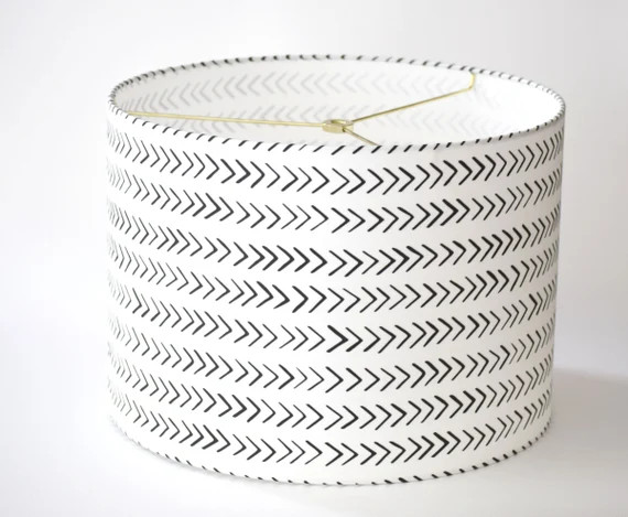 Mudcloth Printed Lampshade Tribal Lampshade: Made to order | Etsy | Etsy (US)