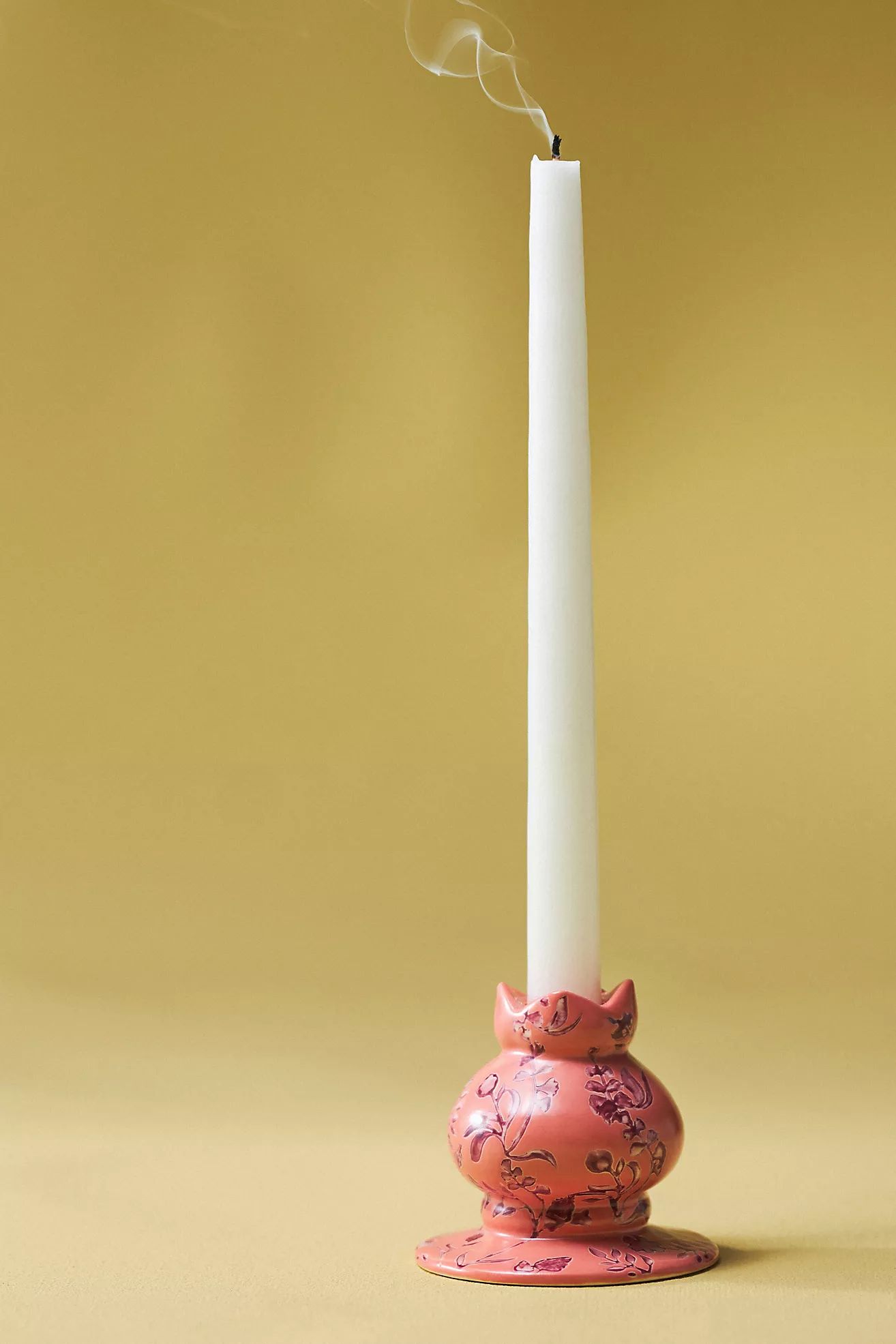 Ananda Candlestick Holder | Anthropologie (US)