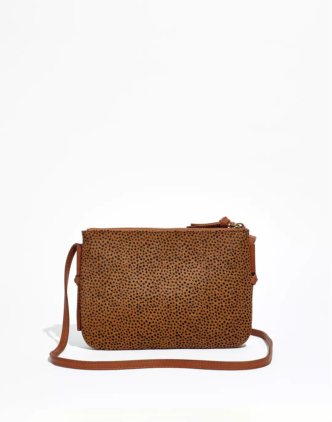 The Knotted Crossbody Bag in Spotted Calf Hair | Madewell