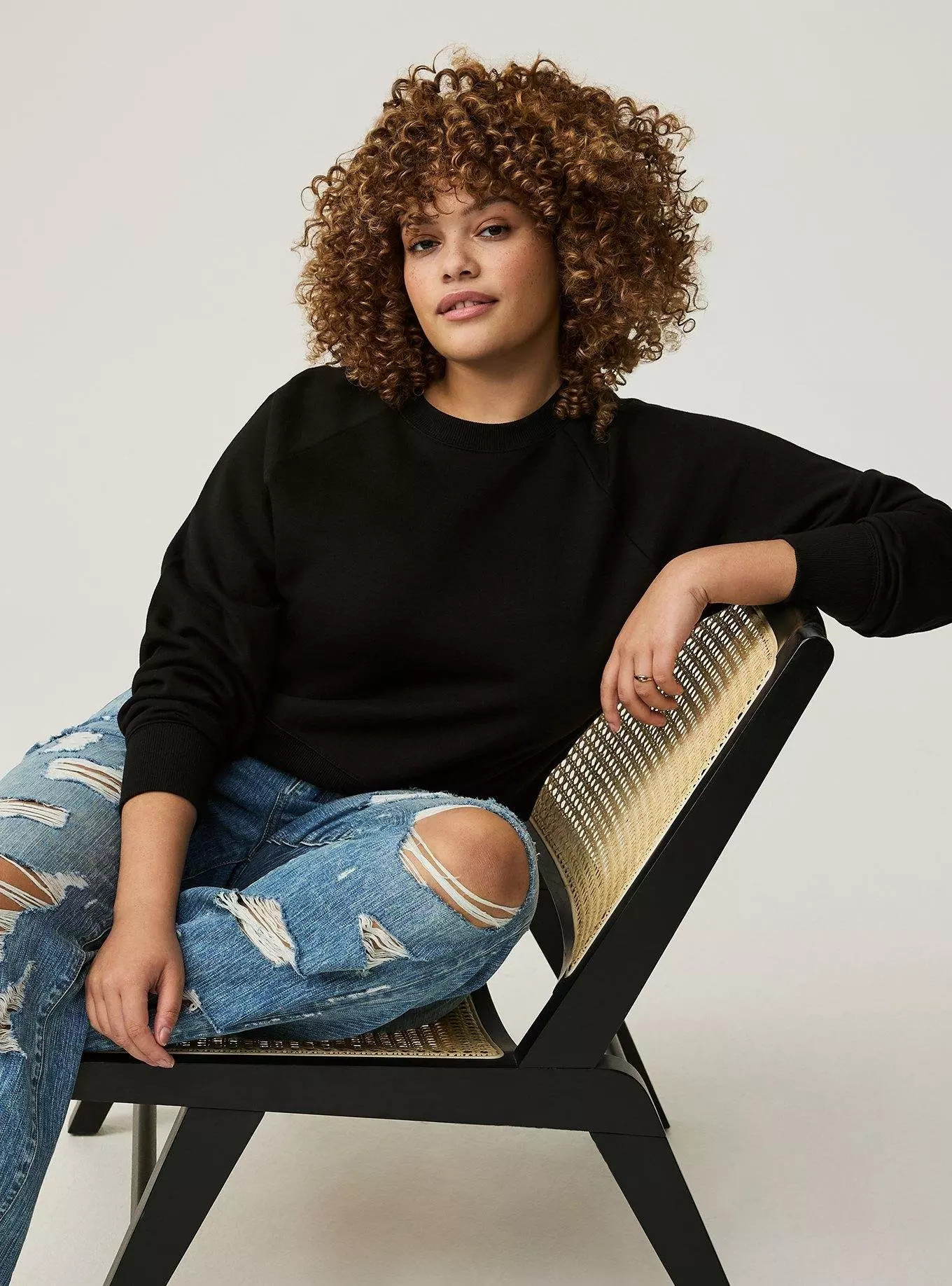 Cropped Crew Sweatshirt | Torrid (US & Canada)