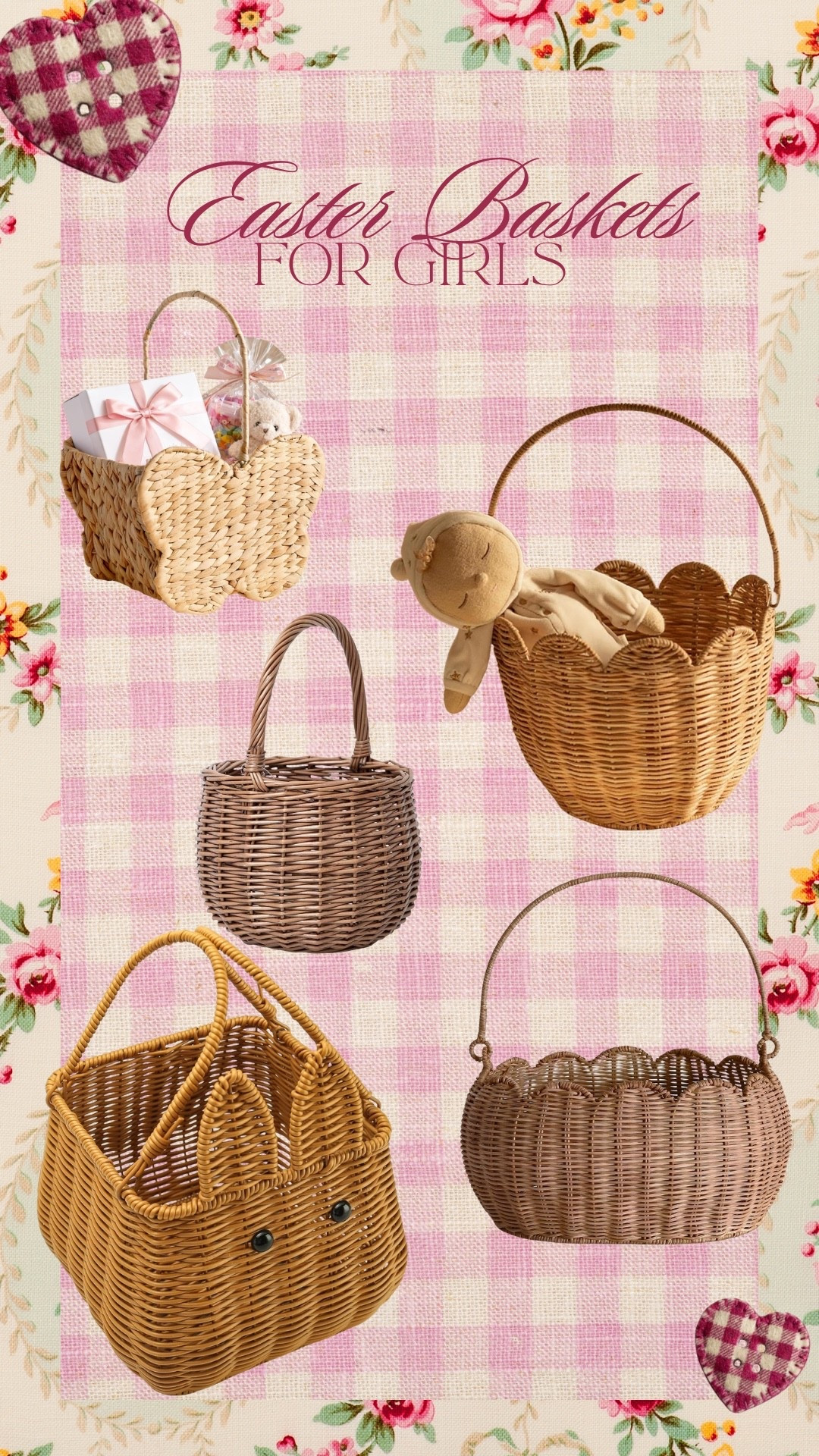 Easter baskets, kids baskets, girls basket, Easter basket stuffers 

#LTKSeasonal #LTKKids